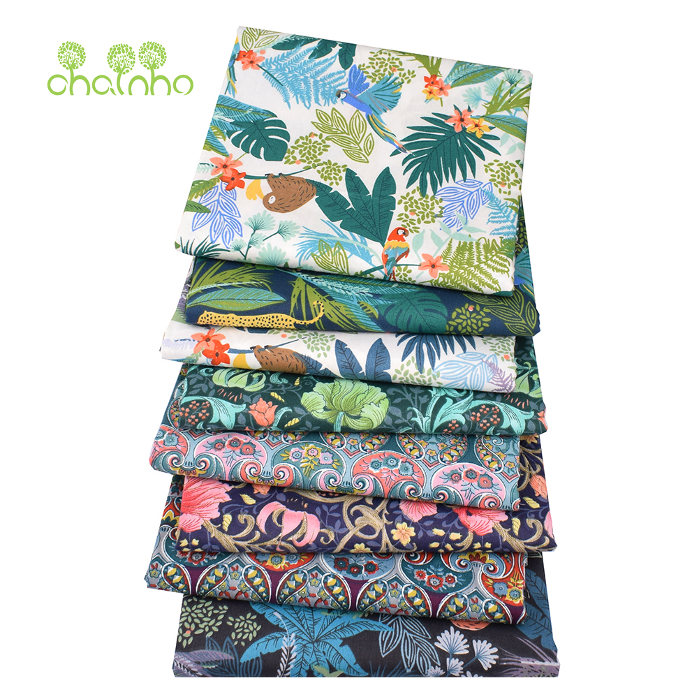 Chainho,Printed Twill Cotton F - Sewing In Textile recension och pris