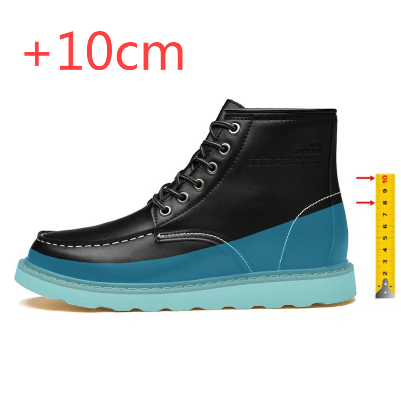 2025 Men Boots Elevator Shoes  - Sewing Latex recension och pris