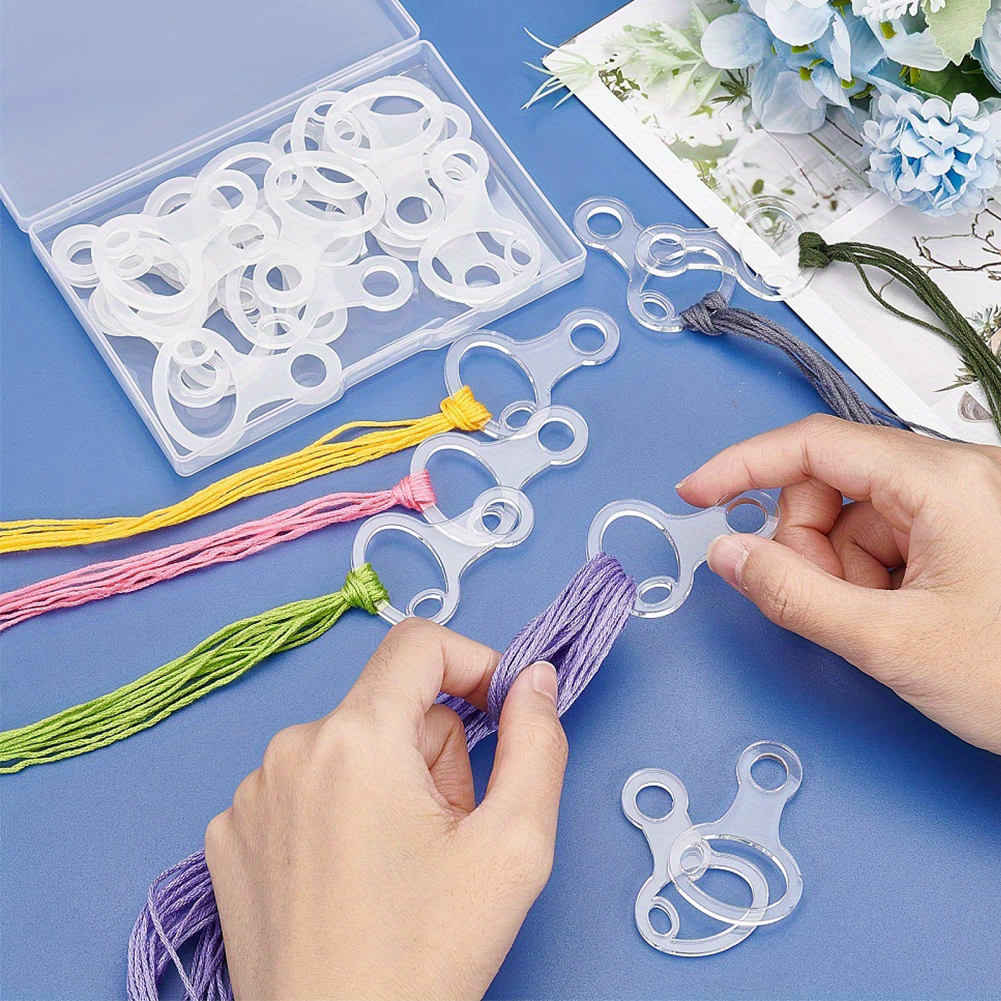 40Pcs Acrylic DIY Craft Embroi - Embroidery Floss Thread recension och pris