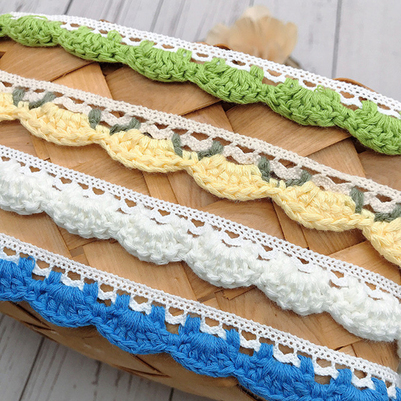 3yard Colorful Cotton Lace Gar - Sewing Technology recension och pris