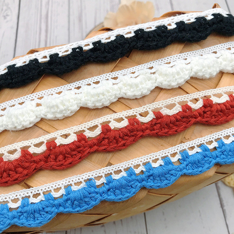 3yard Colorful Cotton Lace Gar - Sewing Technology recension och pris