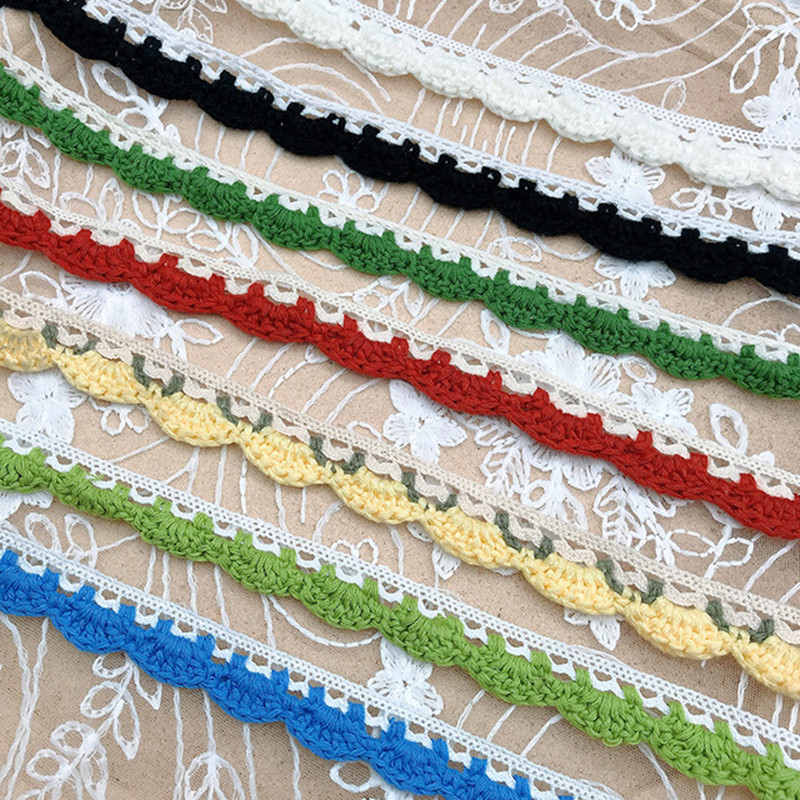 3yard Colorful Cotton Lace Gar - Sewing Technology recension och pris