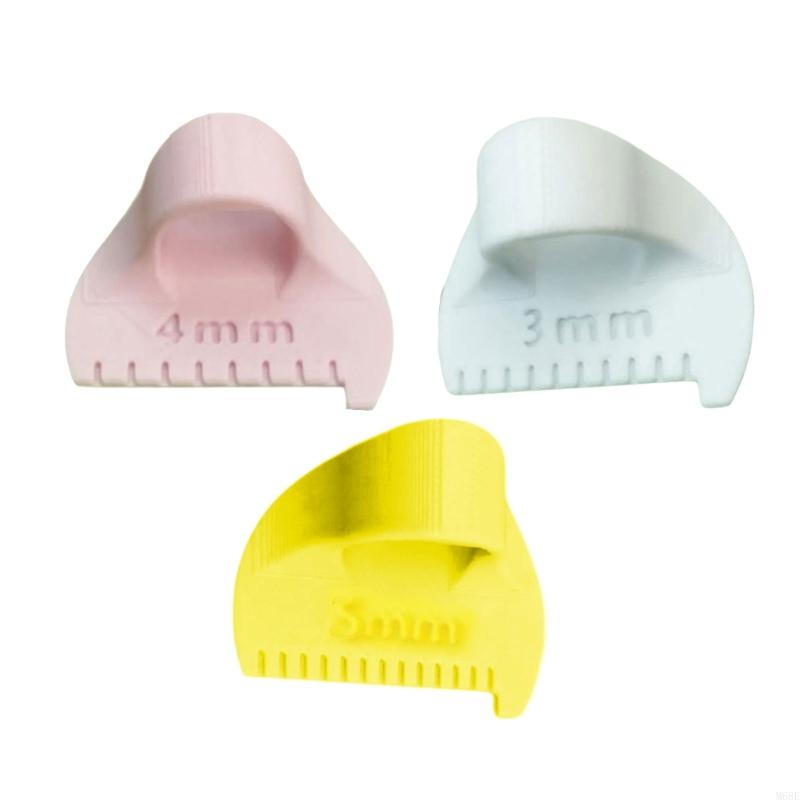 3Pcs Finger Quilting Ruler Pat - Quilting Ruler Square recension och pris