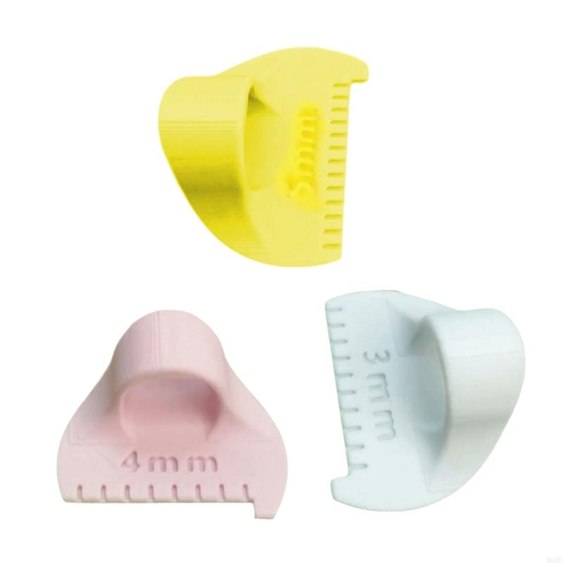 3Pcs Finger Quilting Ruler Pat - Quilting Ruler Square recension och pris
