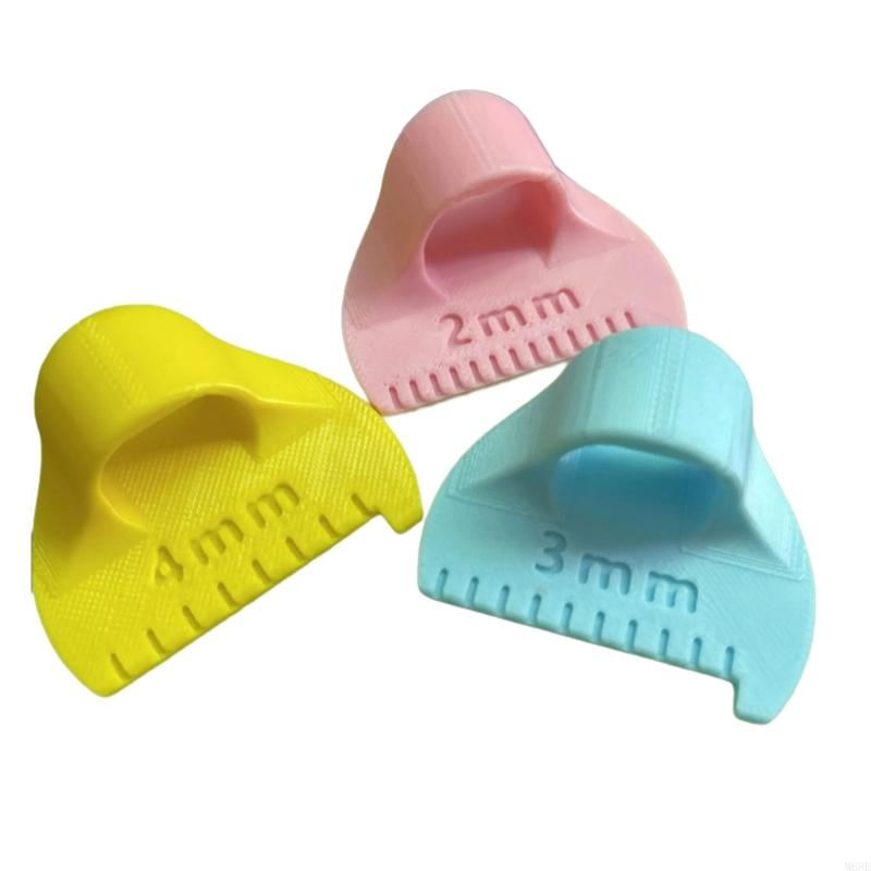 3Pcs Finger Quilting Ruler Pat - Quilting Ruler Square recension och pris