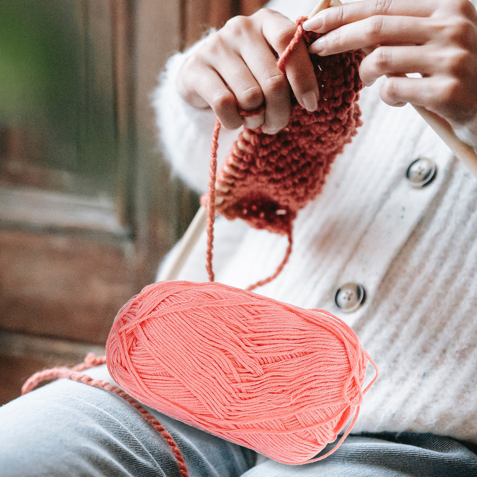 6 Rolls Crochet Yarn Lace Cott - Sewing Roll recension och pris