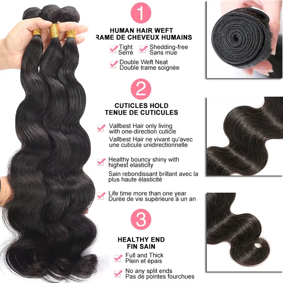 Peruvian Human Hair Bundles Bo - Sewing Technology recension och pris