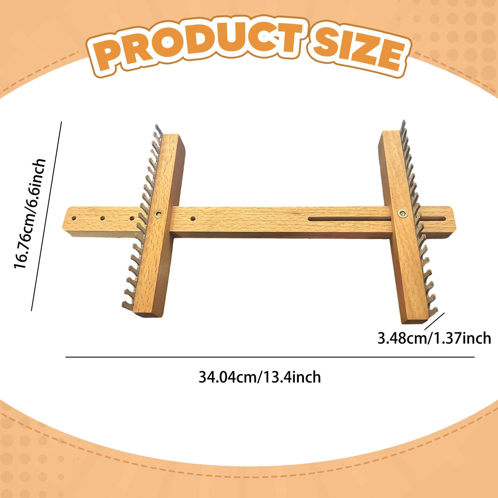 Adjustable Wooden Loom Weaving - Sewing In Textile recension och pris