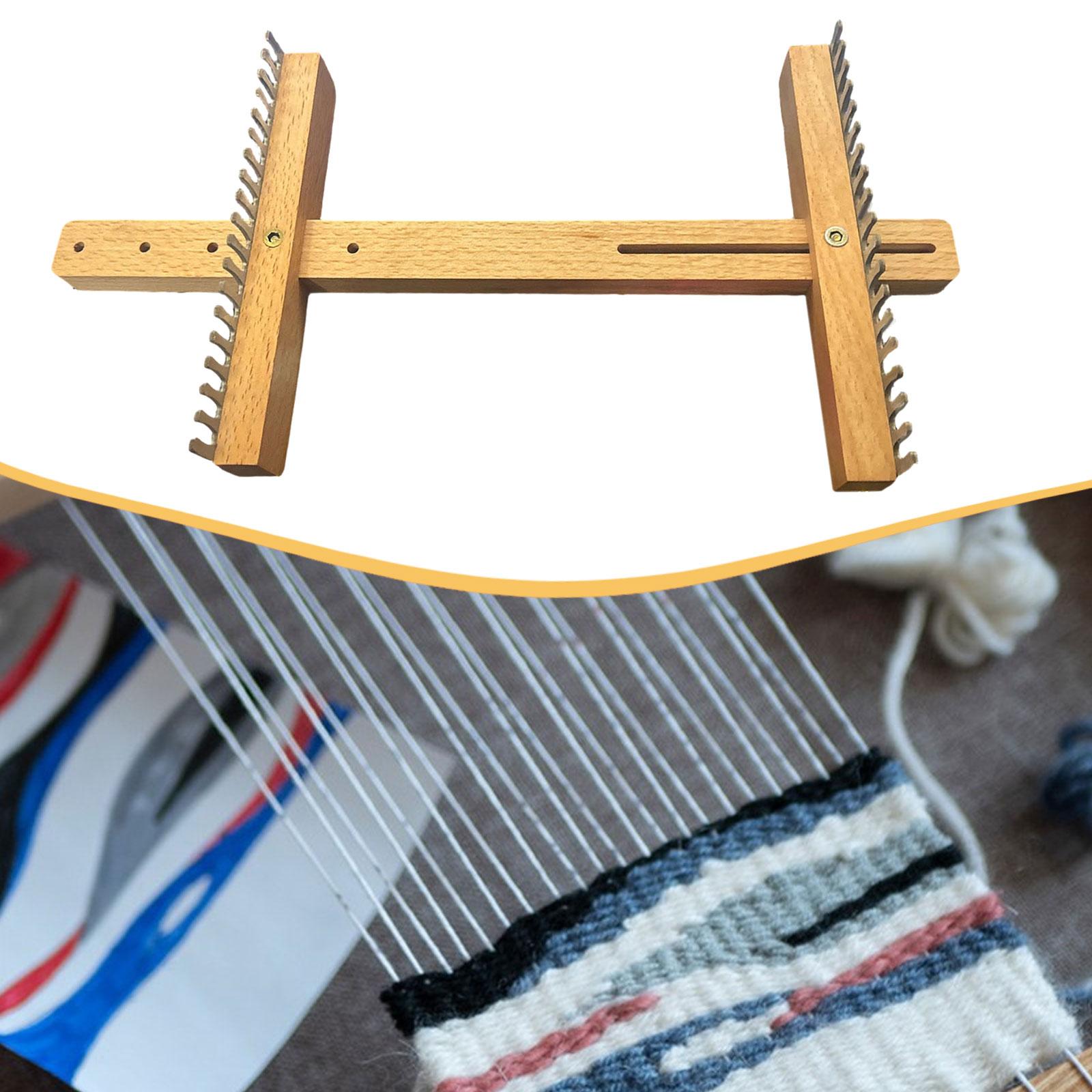 Adjustable Wooden Loom Weaving - Sewing In Textile recension och pris