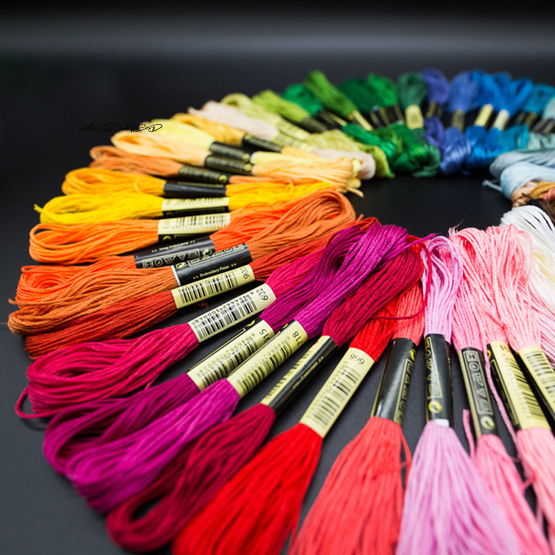 24/100/50 Multicolor Cross Sti - Embroidery Floss Thread recension och pris