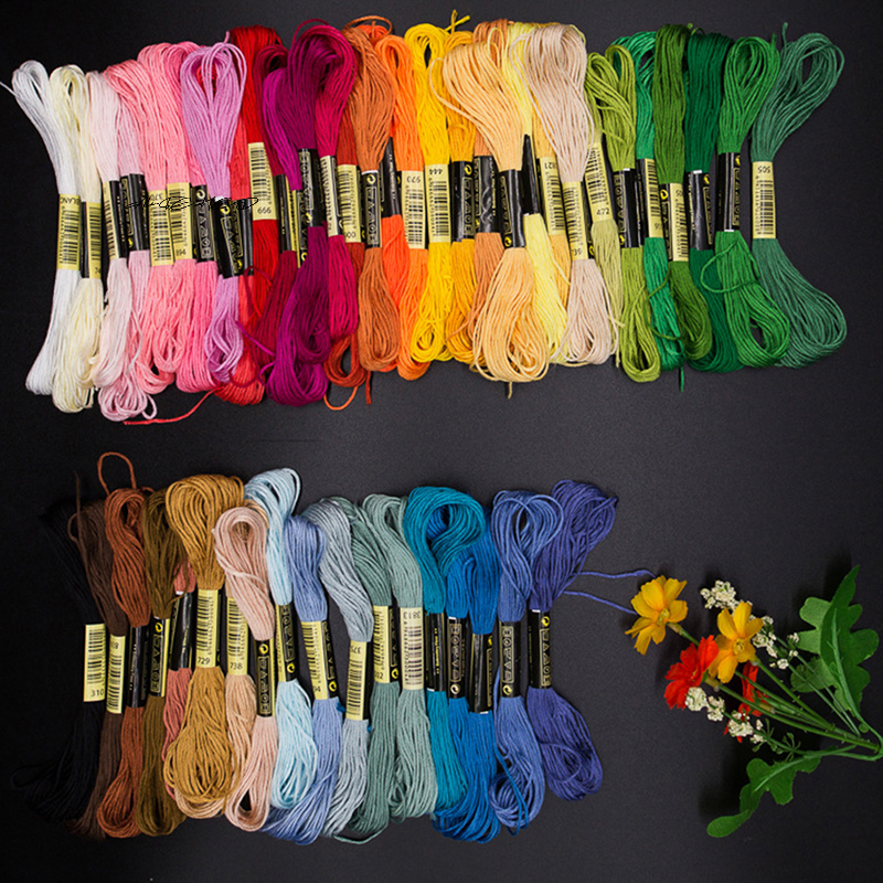 24/100/50 Multicolor Cross Sti - Embroidery Floss Thread recension och pris