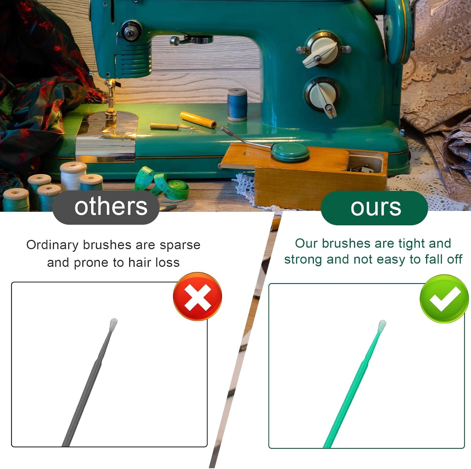 200 Pcs Sewing Machine Cleanin - Sewing Production recension och pris