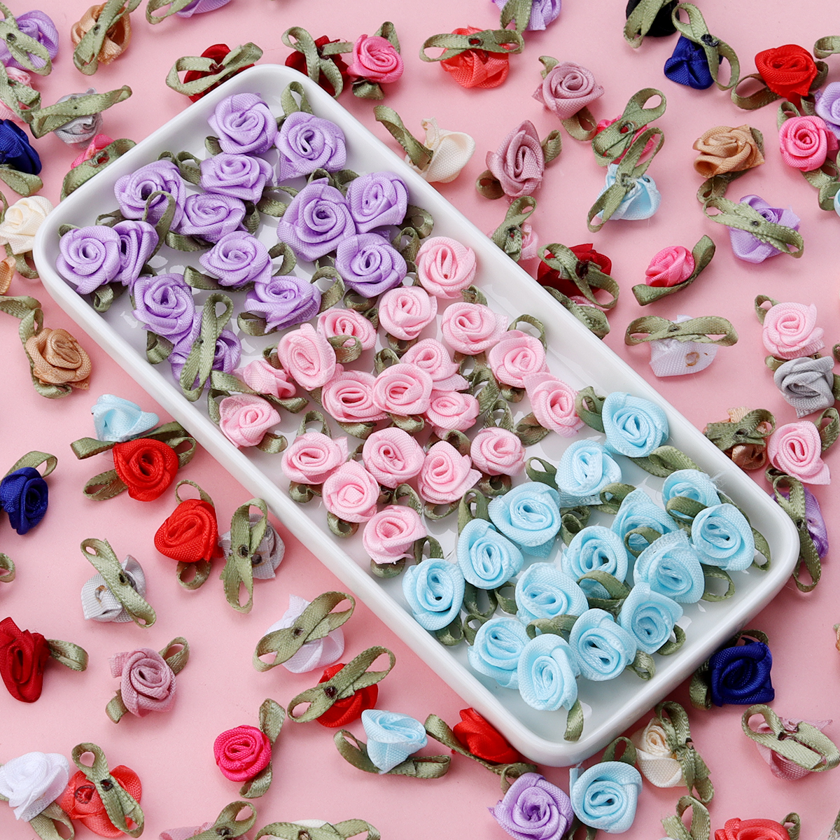 50Pcs 1.5x2.5cm 18 Colors For  - Sewing Production recension och pris