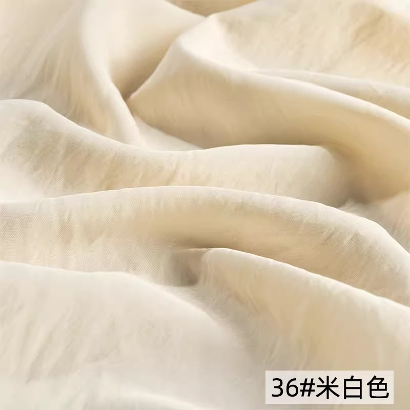 Sand-washed Cupro Fabric By Th - Sewing Recycling recension och pris