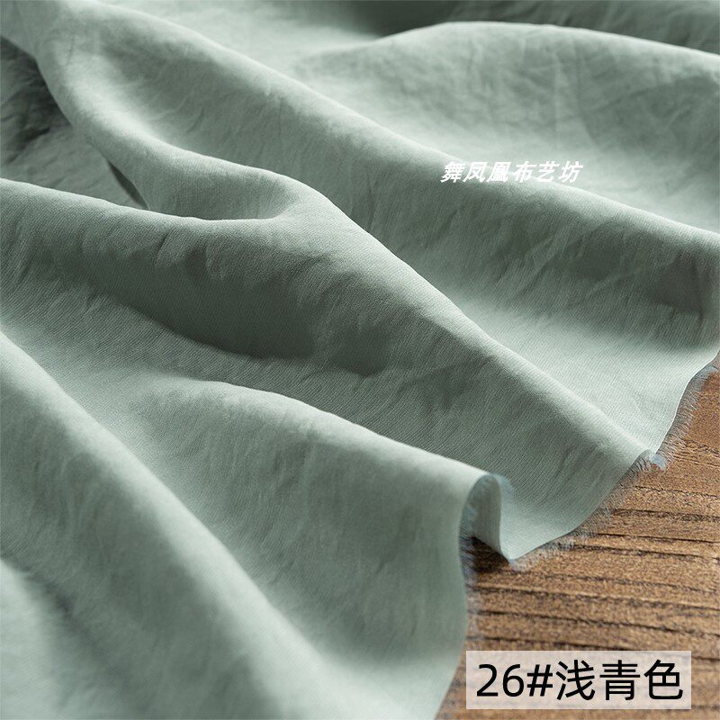 Sand-washed Cupro Fabric By Th - Sewing Recycling recension och pris