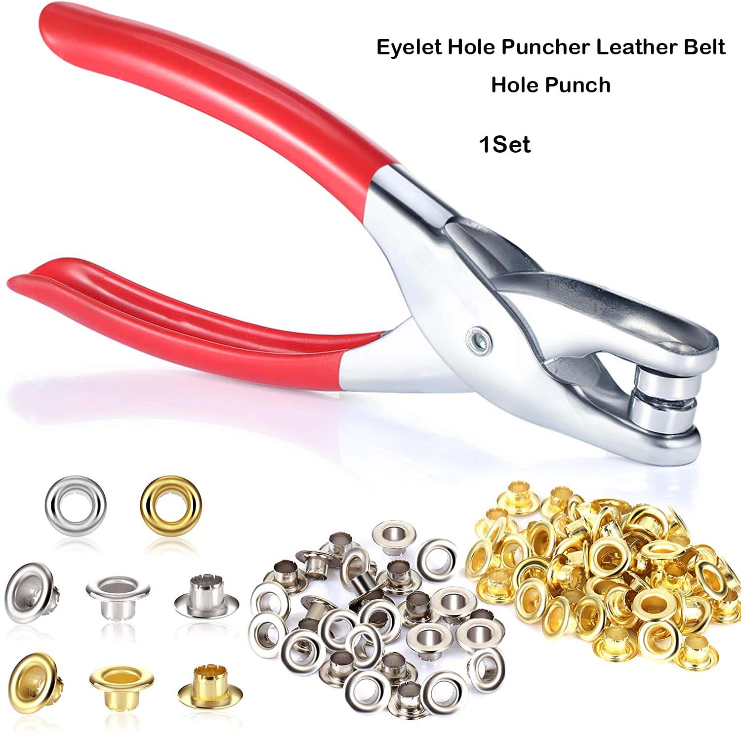 Leather Belt Hole Puncher Eyel - Sewing Eyelet Fabric recension och pris