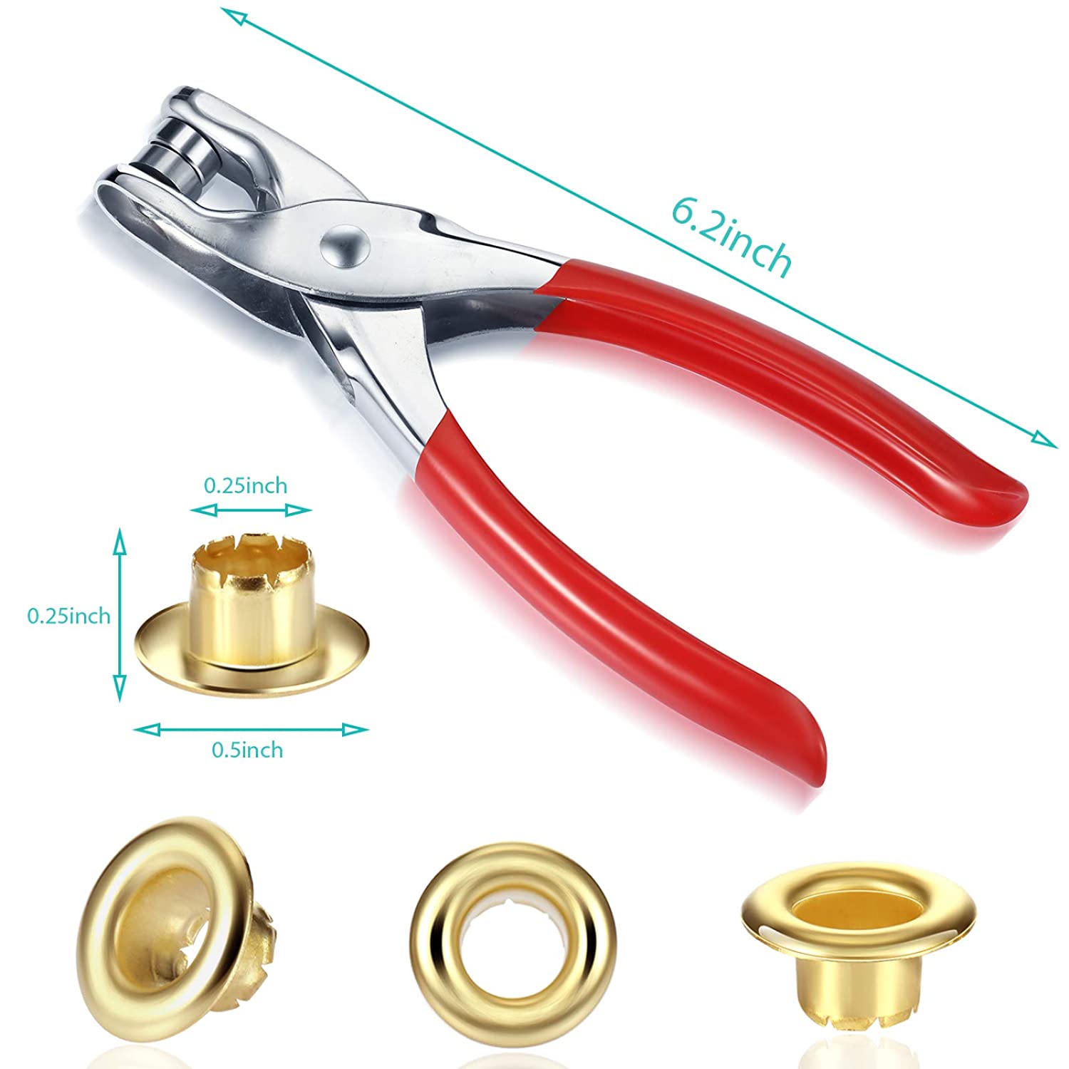 Leather Belt Hole Puncher Eyel - Sewing Eyelet Fabric recension och pris