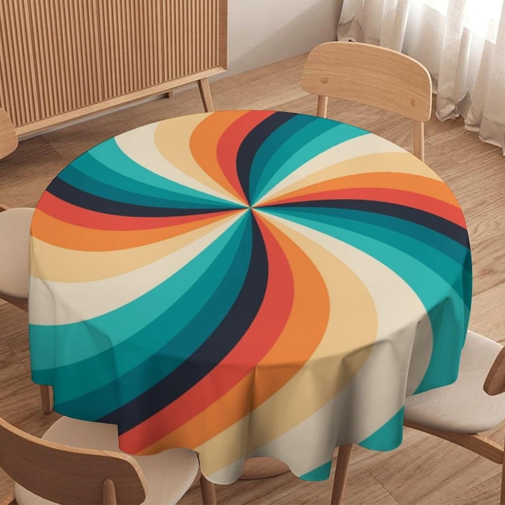 Vintage Groovy Swirl Round Tab - Century Textile & Sewing Supply Saskatoon Sk recension och pris