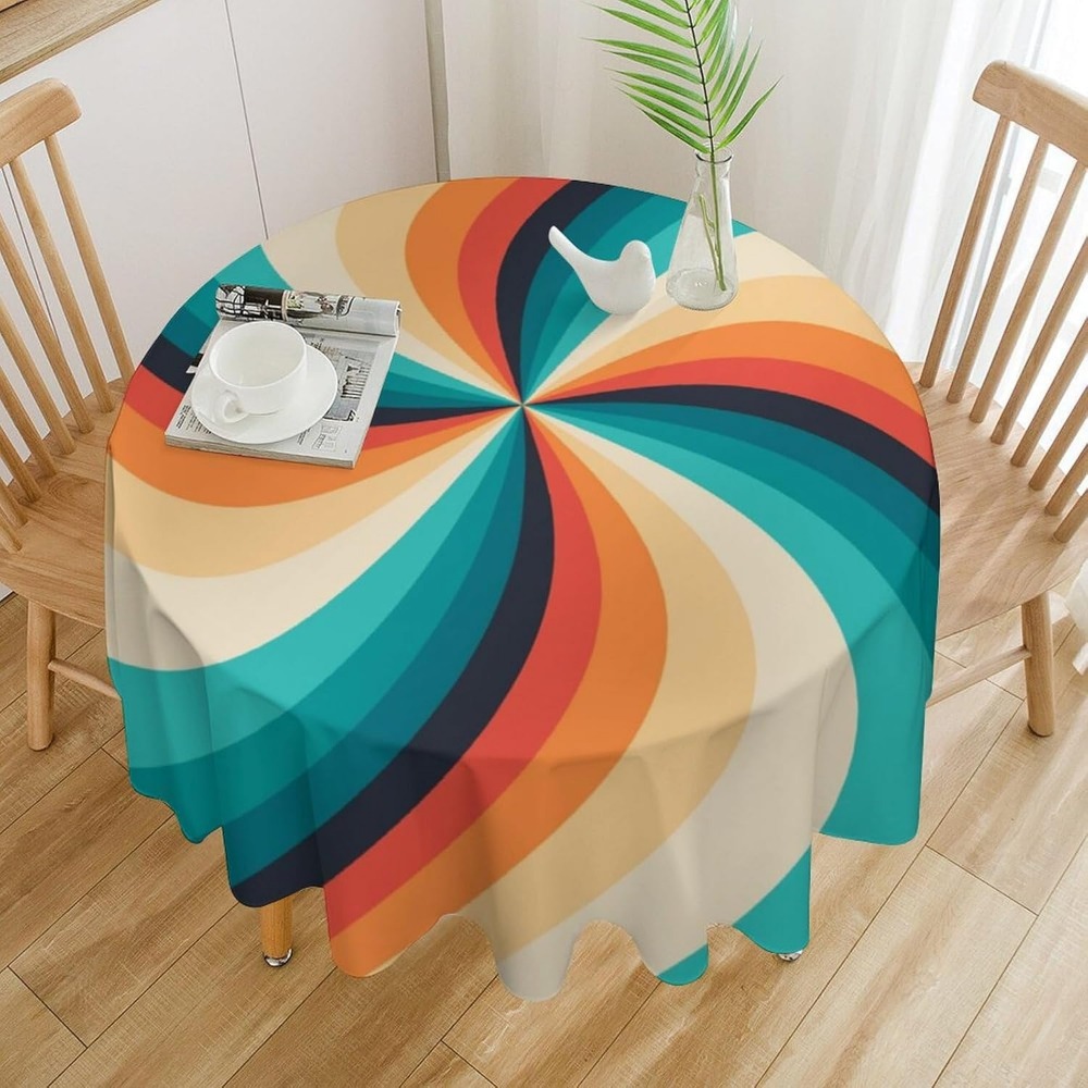Vintage Groovy Swirl Round Tab - Century Textile & Sewing Supply Saskatoon Sk recension och pris