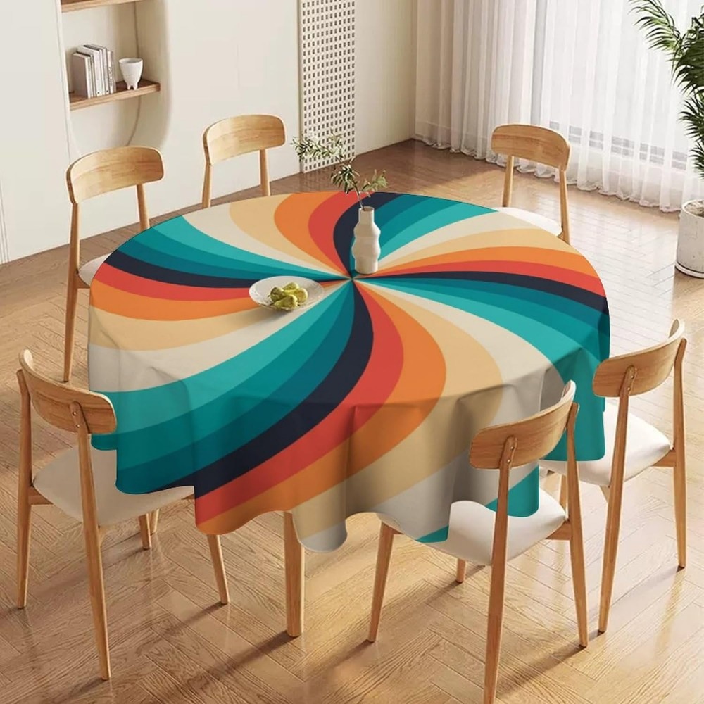Vintage Groovy Swirl Round Tab - Century Textile & Sewing Supply Saskatoon Sk recension och pris