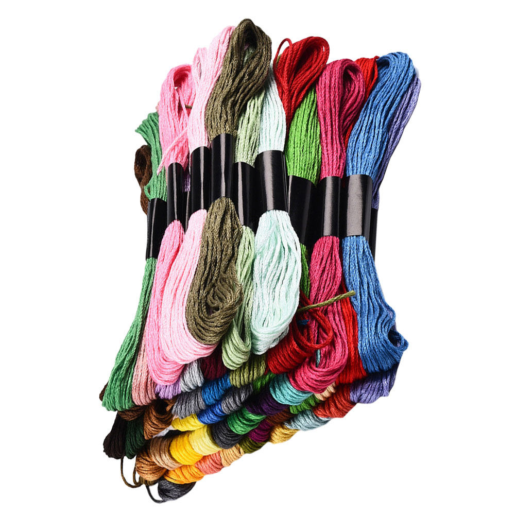 50 Bundles Cross Stitch Floss  - Embroidery Floss Thread recension och pris