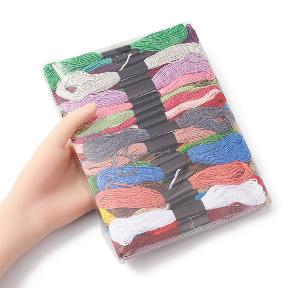 50 Bundles Cross Stitch Floss  - Embroidery Floss Thread recension och pris