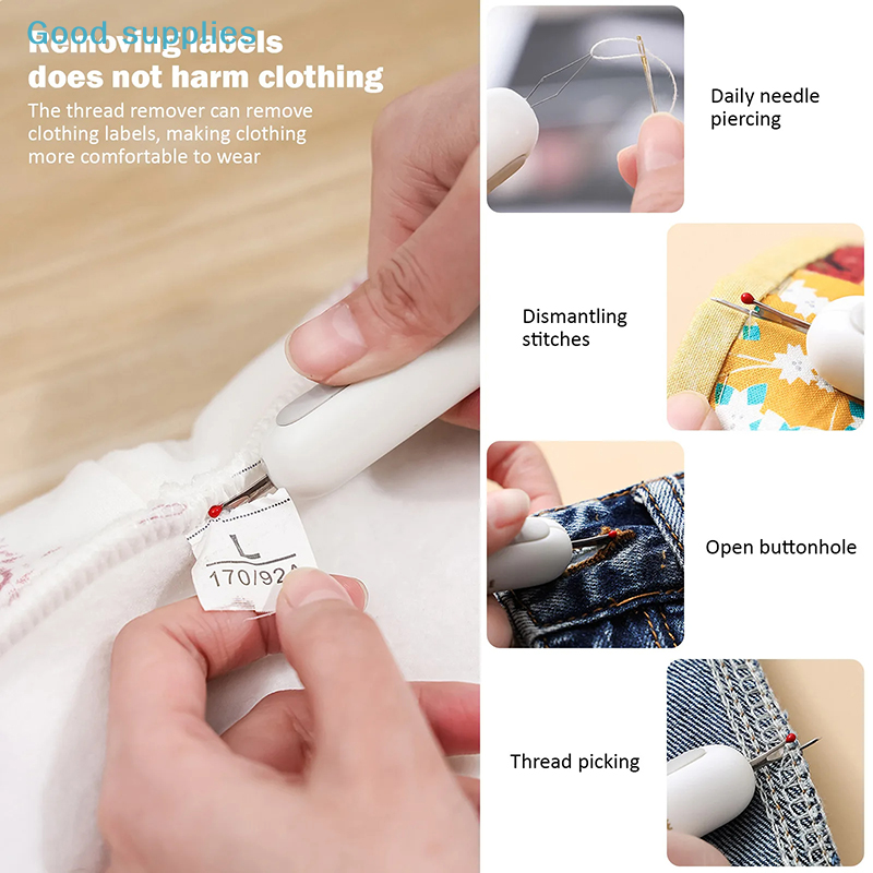 2 In 1 Needle Threaders Sewing - Seam Ripper Tool recension och pris
