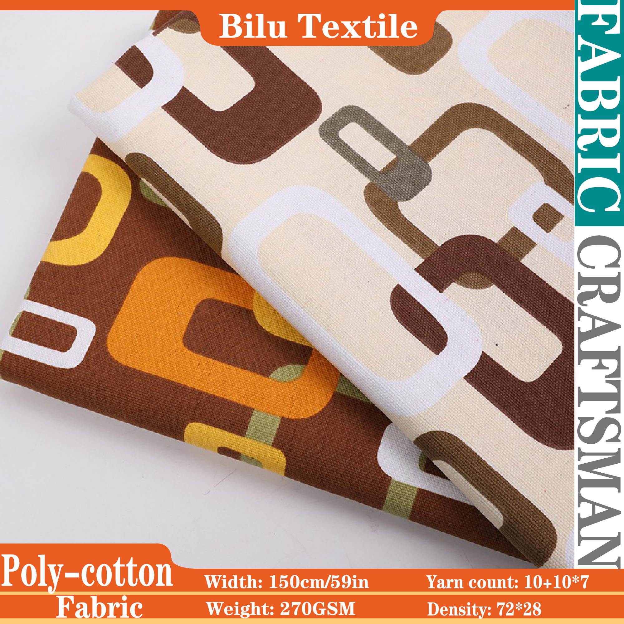 Poly-Cotton Canvas Fabric - De - Sewing In Textile recension och pris