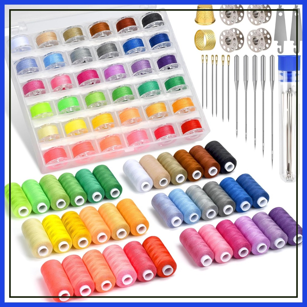 140 Pcs Sewing Thread Kit, 36  - Sewing Machine Needle recension och pris