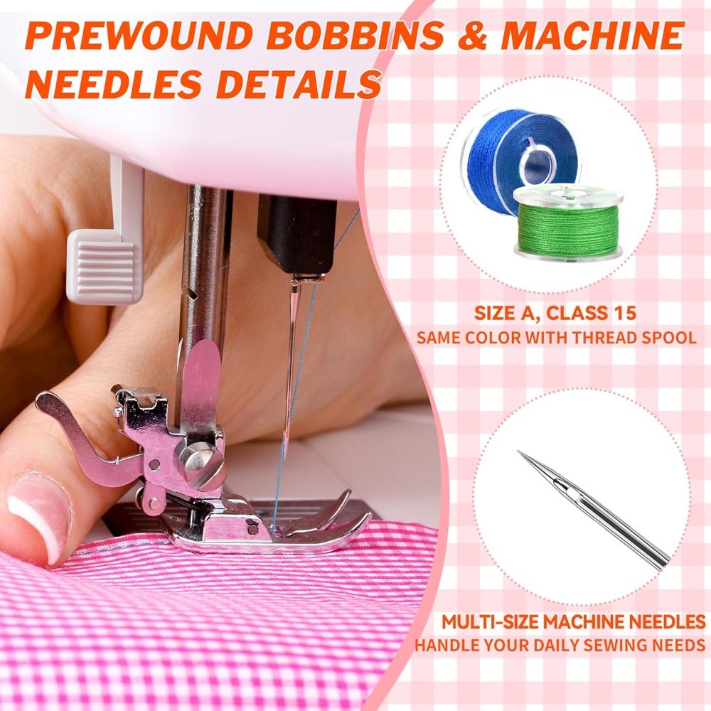 140 Pcs Sewing Thread Kit, 36  - Sewing Machine Needle recension och pris