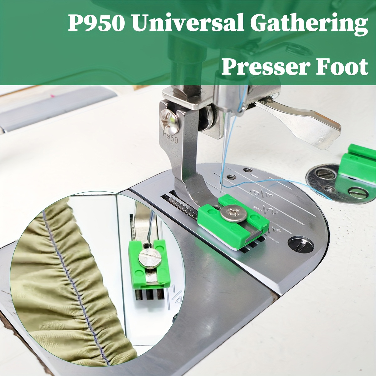 P950 Adjustable Ruffling Press - Textile Sewing Machines recension och pris