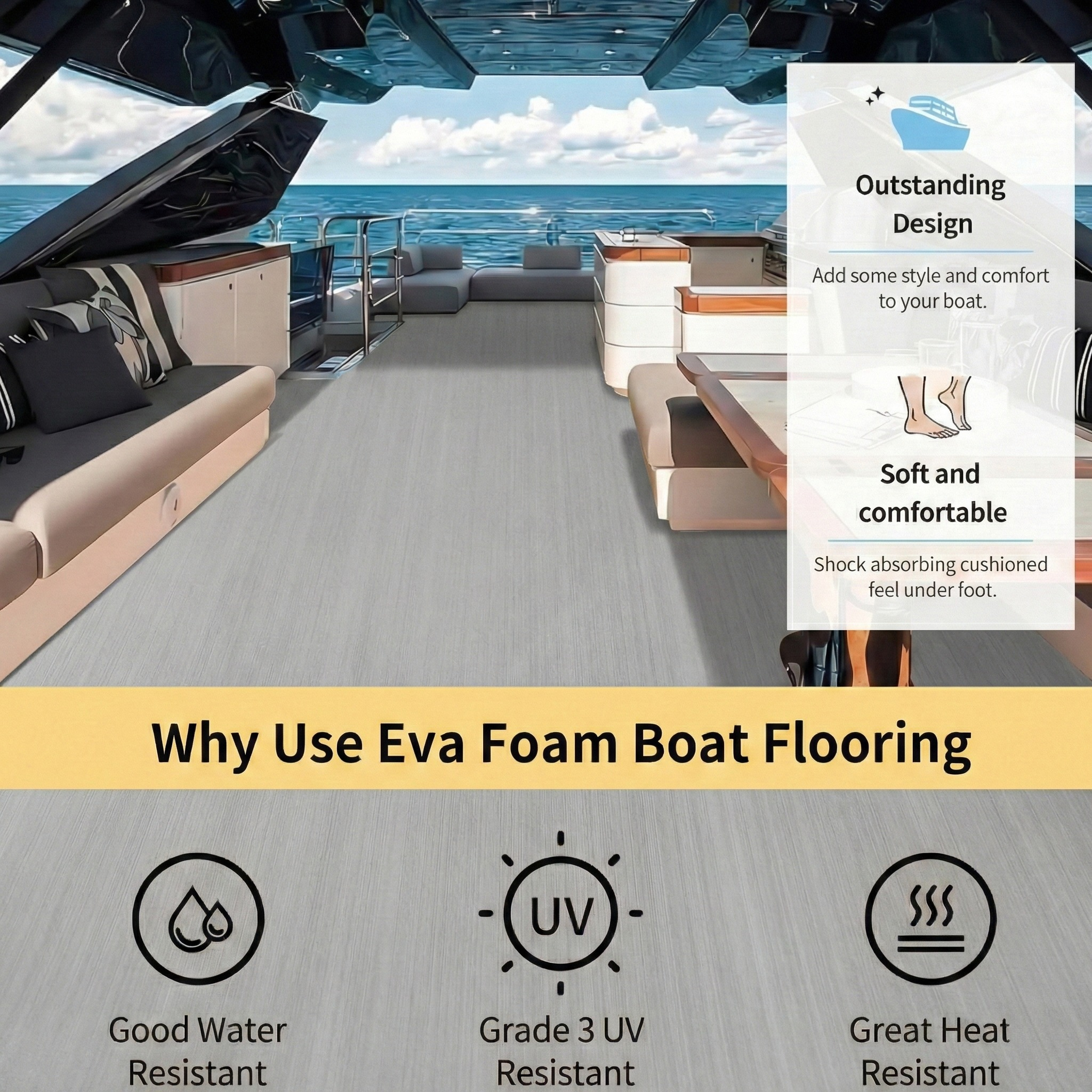 2400*1200*5mm Faux EVA Boat De - Cutting Mat Self Heal recension och pris