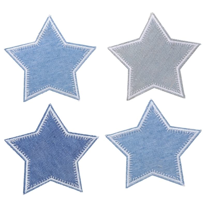 Cartoon Star Patches Sew on Ba - Sewing Repair recension och pris