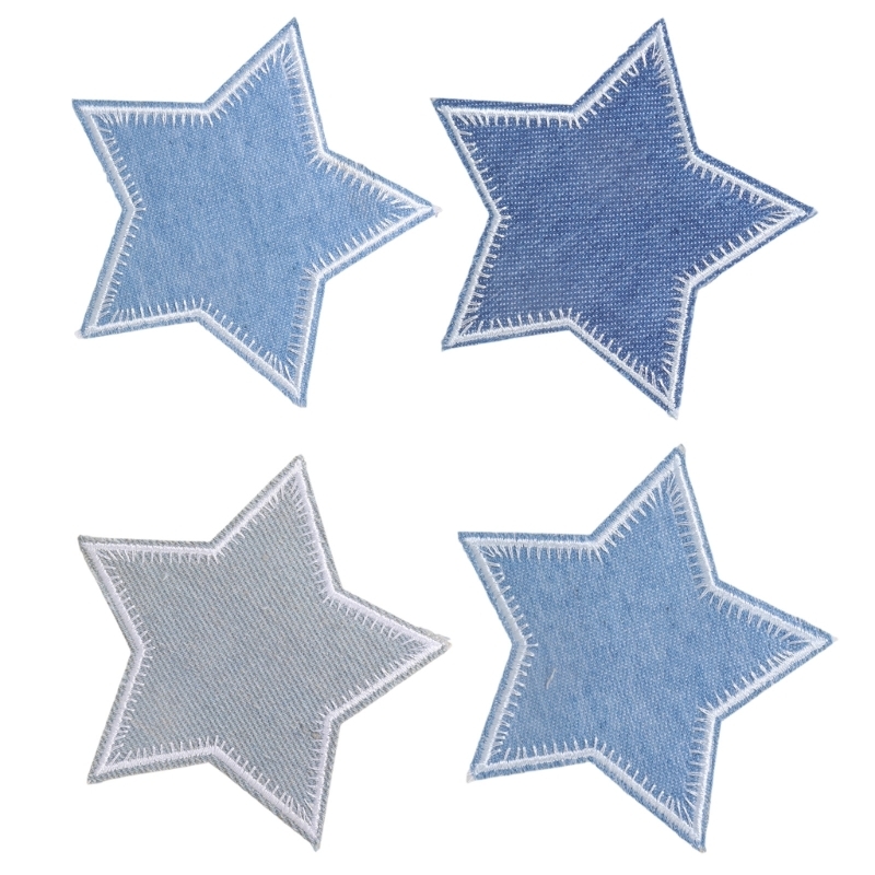 Cartoon Star Patches Sew on Ba - Sewing Repair recension och pris