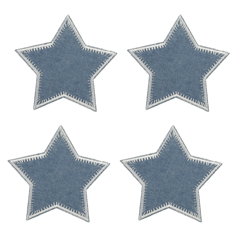 Cartoon Star Patches Sew on Ba - Sewing Repair recension och pris